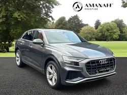 Grey Used 2019 Audi Q8 S-Line SUV | £35,990 (Fair price)