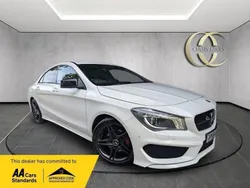 White Used 2015 Mercedes CLA180 AMG Sedan | £9,995 (Fair price)