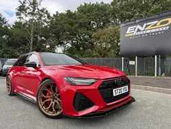 Red Used 2020 Audi RS6 Advanced Estate | £72,995 (A bit pricey)