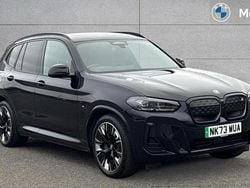 Carbon black Used 2023 BMW iX3 M Sport SUV | £33,438 (Fair price)