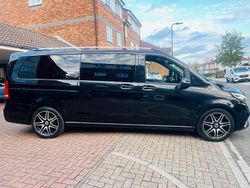 Black Used 2020 Mercedes V220 AMG line MPV | £44,891 (Expensive)