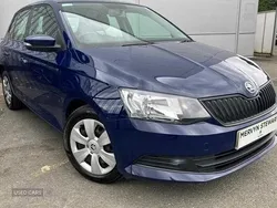 Blue Used 2017 Skoda Fabia Hatchback | £7,490 (Fair price)