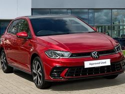 Kings red premium metallic Used 2024 VW Polo R-line Hatchback | £23,020 (A bit pricey)
