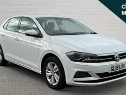 White Used 2019 VW Polo SE | £11,828 (Fair price)
