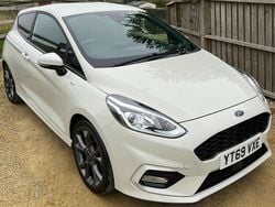White Used 2019 Ford Fiesta ST-Line Hatchback | £8,495 (Fair price)