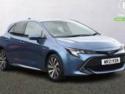 Blue Used 2021 Toyota Corolla Design Hatchback | £16,599 (Fair price)