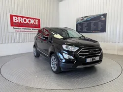 Black Used 2019 Ford Ecosport Titanium SUV | £9,490 (Fair price)