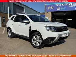 Glacier white Used 2019 Dacia Duster Comfort SUV | £8,995 (Fair price)