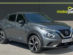 Grey Used 2022 Nissan Juke Tekna SUV | £13,250 (Fair price)