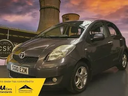 Grey Used 2010 Toyota Yaris Hatchback | £2,990 (Fair price)