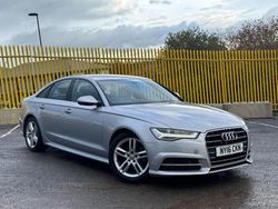 Silver Used 2016 Audi A6 S-Line Sedan | £7,994 (Fair price)
