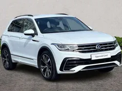 White Used 2023 VW Tiguan R-line Edition SUV | £28,995 (Fair price)