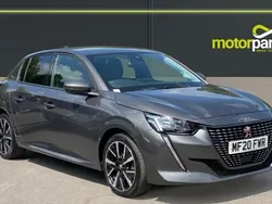 Grey Used 2020 Peugeot 208 Allure Hatchback | £11,000 (Fair price)