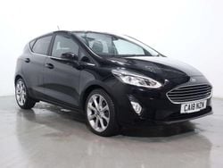 Black Used 2018 Ford Fiesta Titanium Hatchback | £7,400 (Good price)