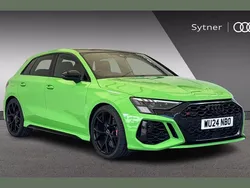 Green Used 2024 Audi RS3 Comfort Hatchback | £54,000 (Fair price)