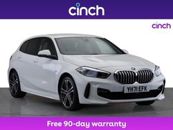 White Used 2022 BMW 118 M Sport Hatchback | £20,149 (Fair price)
