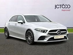 Silver Used 2020 Mercedes A200 AMG line Hatchback | £18,100 (Fair price)