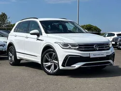 White Used 2023 VW Tiguan R-line Edition SUV | £27,995 (Fair price)