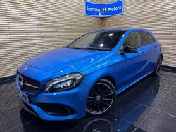 Blue Used 2017 Mercedes A200 AMG line Hatchback | £8,990 (Fair price)