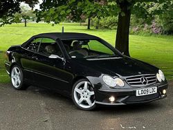 Black Used 2009 Mercedes CLK280 Cabriolet | £3,500 (Fair price)