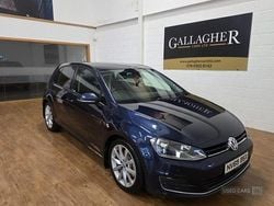 Blue Used 2015 VW Golf VII GT Hatchback | £7,495 (Fair price)