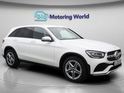 White Used 2020 Mercedes GLC220 AMG line SUV | £23,400 (Good price)