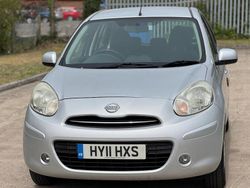 Silver Used 2011 Nissan Micra Acenta Hatchback | £2,395 (Fair price)