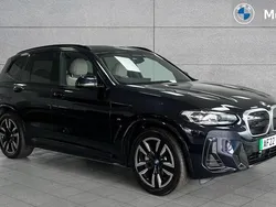 Black Used 2022 BMW iX3 M Sport SUV | £28,269 (Good price)