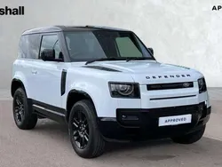 Metallic yulong white Used 2022 Land Rover Defender SE Dynamic SUV | £47,216 (Super price)