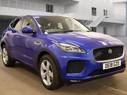 Blue Used 2018 Jaguar E-Pace R-Dynamic SUV | £13,799 (Fair price)