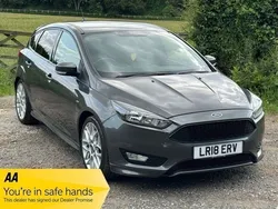 Grey Used 2018 Ford Focus ST-Line Hatchback | £7,481 (Good price)
