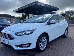 White Used 2018 Ford Focus Titanium Estate | £8,195 (Good price)