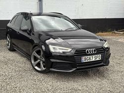 Black Used 2017 Audi A4 Black Edition Estate | £11,295 (Expensive)