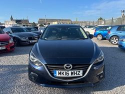 Blue Used 2016 Mazda 3 Hatchback | £6,500 (Fair price)