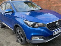Blue Used 2020 MG ZS Exclusive Sedan | £12,999 (Fair price)