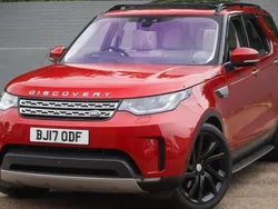 Red Used 2017 Land Rover Discovery 5 HSE Luxury SUV | £19,999 (Fair price)