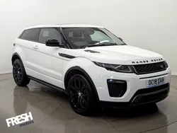 White Used 2018 Land Rover Range Rover evoque HSE Dynamic Coupe | £17,590 (Fair price)