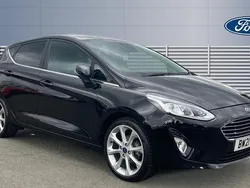Black Used 2021 Ford Fiesta Titanium X Hatchback | £10,336 (Good price)