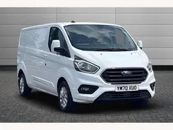 White Used 2021 Ford Transit Custom Limited Van | £17,988 (Fair price)