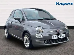 Grey Used 2022 Fiat 500 Dolcevita Hatchback | £10,450 (Fair price)