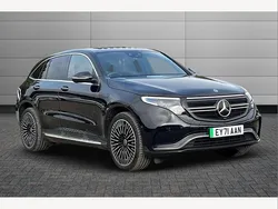 Black Used 2021 Mercedes EQC400 AMG Line Premium SUV | £26,990 (A bit pricey)
