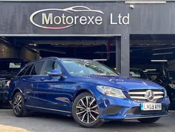 Blue Used 2019 Mercedes C220 SE Estate | £14,250 (Super price)