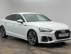 White Used 2023 Audi A5 S-Line Coupe | £31,490 (A bit pricey)