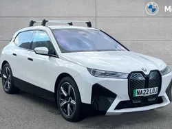 White Used 2022 BMW iX M Sport SUV | £35,316 (Fair price)