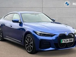 Portimao blue Used 2024 BMW i4 M Sport Sedan | £40,990 (Good price)