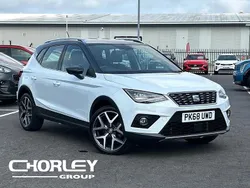 White Used 2018 Seat Arona XCELLENCE Lux SUV | £11,882 (Fair price)