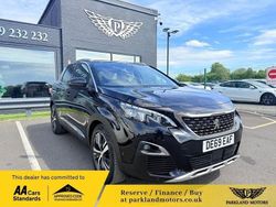 Black Used 2019 Peugeot 3008 GT-line SUV | £10,495 (Fair price)