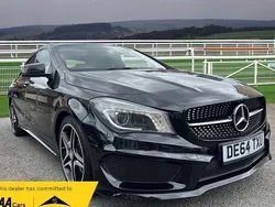Black Used 2014 Mercedes CLA220 AMG Sedan | £9,995 (Fair price)