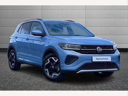 Clear blue Used 2025 VW T-Cross R-line SUV | £24,895 (A bit pricey)