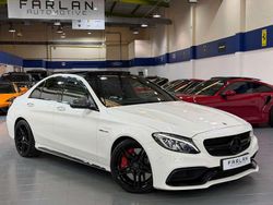 White Used 2017 Mercedes C63S AMG Premium Sedan | £31,450